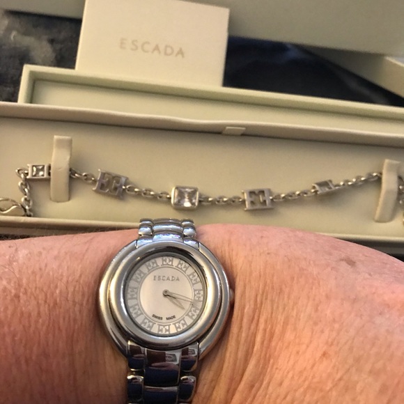 ESCADA Watch Only  ( bundle it w/matching bracelet) ❤️ - Picture 5 of 6